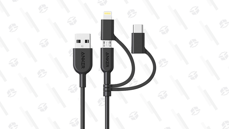 Anker Powerline II 3 en 1 | $10 | Amazon | Usa el código ANKE8436Gráfico: Chelsea Stone